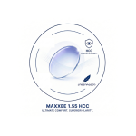 სათვალის ლინზა - Maxxee HCC 1.55